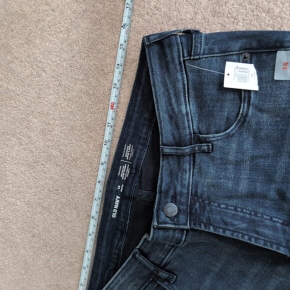 NWT Old Navy Retro 80 Super Skinny High Rise Waist Rockstar Dark Wash Jeans 14P - Picture 6 of 9